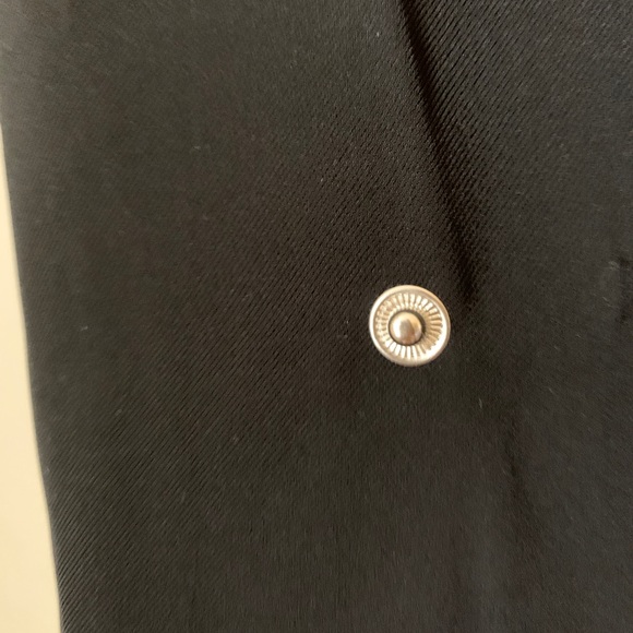 KOREAN STYLE DRESS PANTS/TROUSERS WITH METAL ANKLE CLOSURE - Picture 3 of 5